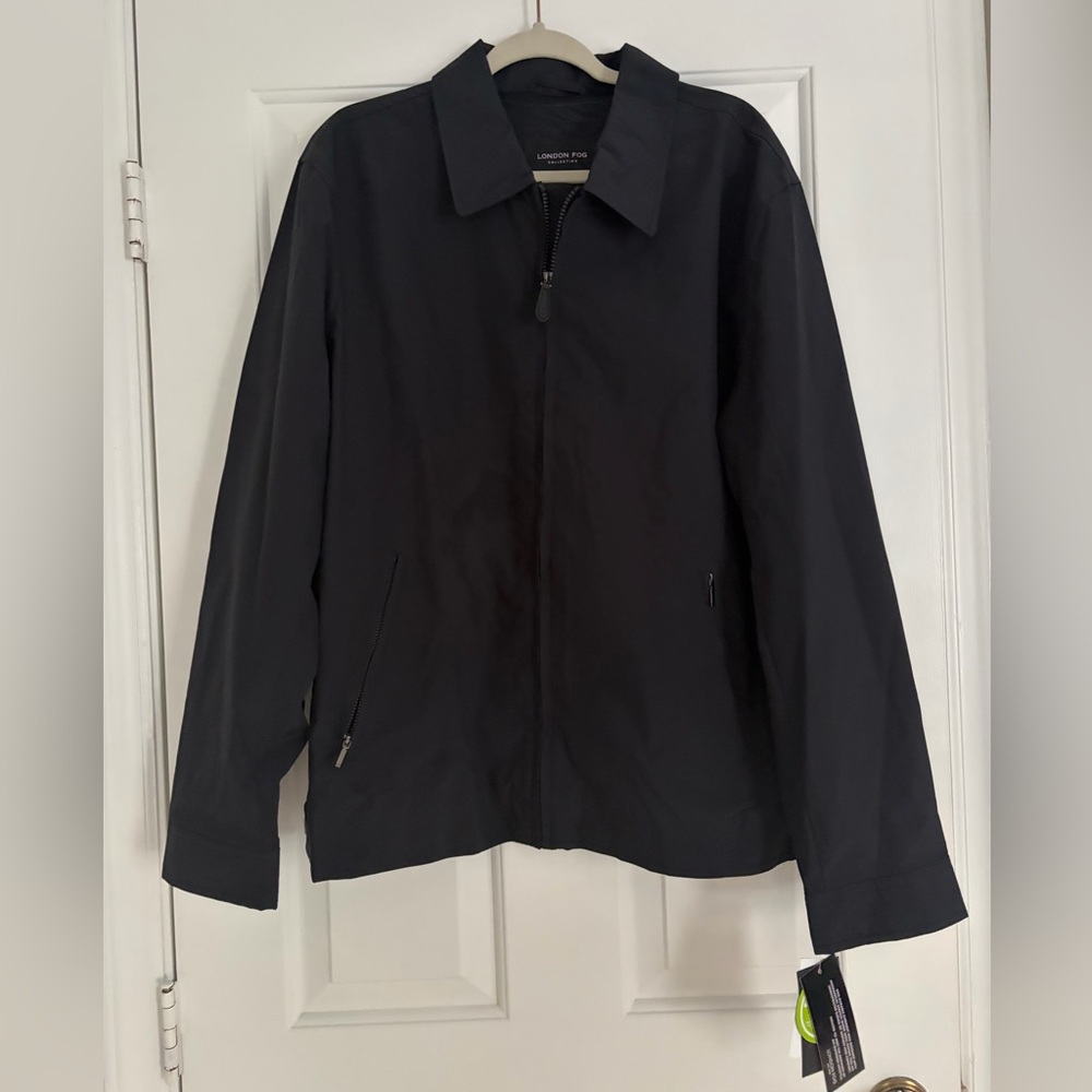 NWT London Fog Men's Navy Lightweight Jacket